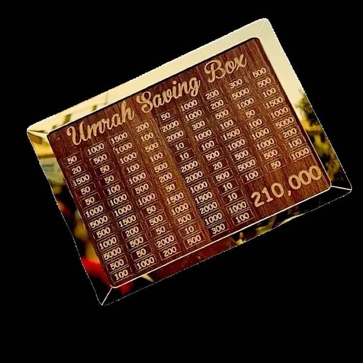 UMRAH SAVING BOX. . 5