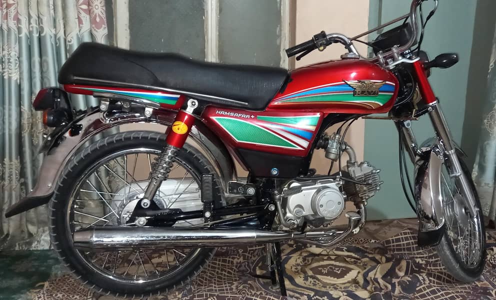 Ravi 2018 model. Zero meter condition. 8000 km driven. 2