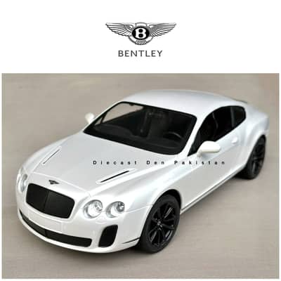 Bentley Continental Supersports White Remote Control Car