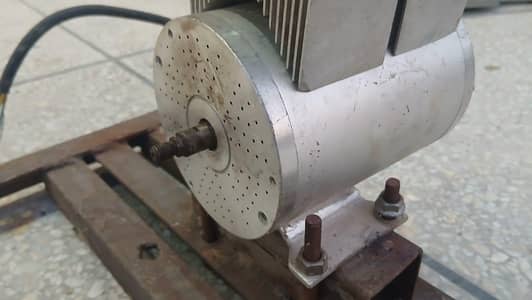 BLDC motor for motorbike conversion