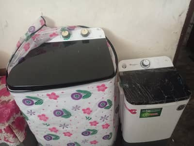 Dawlance washing machine 9100c spinner 6100c new condition