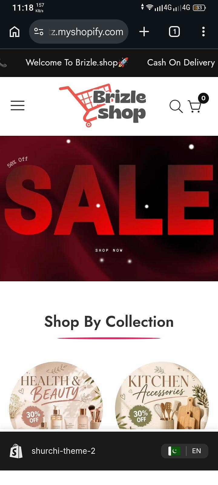 Shopify store 0