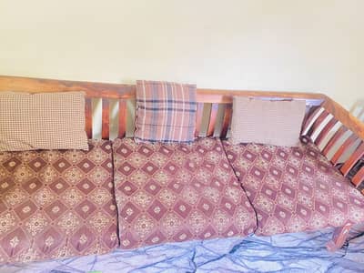 wooden sofa 5 seater