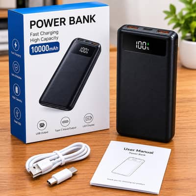 10000mAh Fast Charging Power Bank