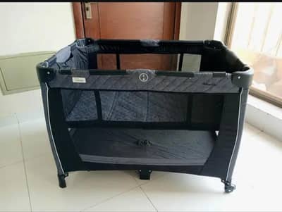 tinnies baby cot and playpen 2 in 1