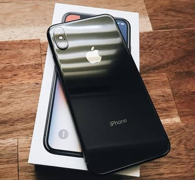 Apple iPhone X 256 GB mein official PTI pro 10 by 10 condition
