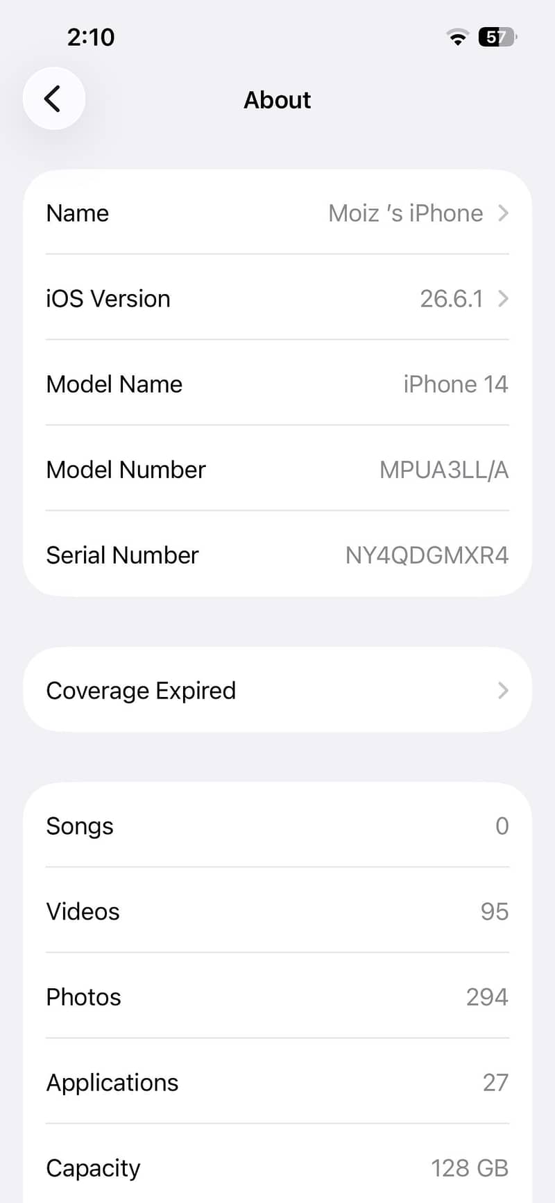Apple iPhone 14 5