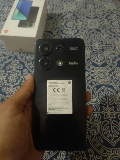 Redmi note 13 256 gb with box all okay