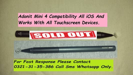 adonit mini 4 work with all ios & all touchscreen devices