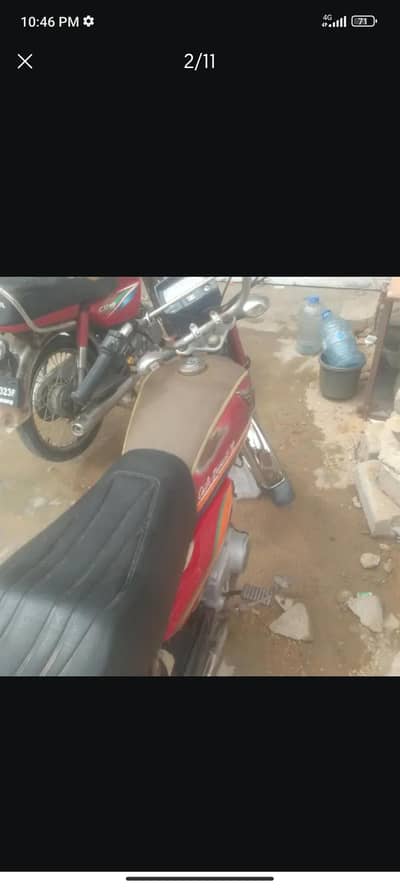 Honda 70 2012 model Karachi number