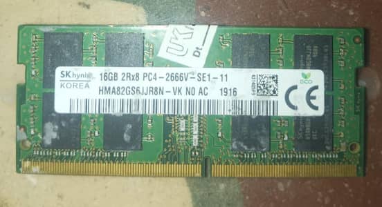 SK Hynix 16GB DDR4 laptop RAM