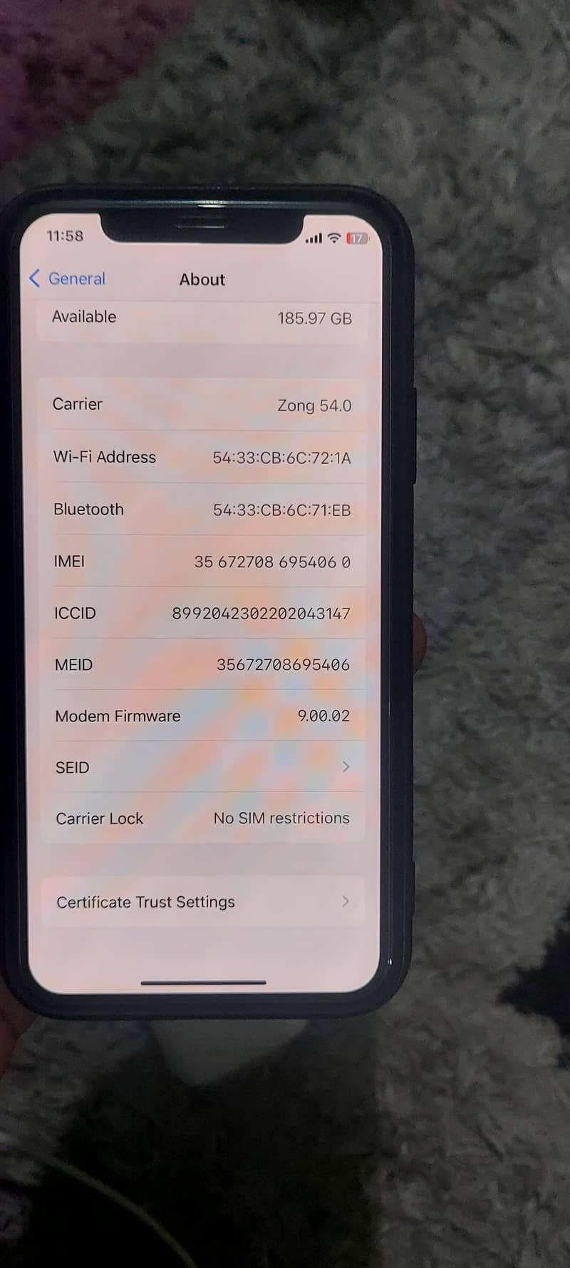 Apple iPhone X 9