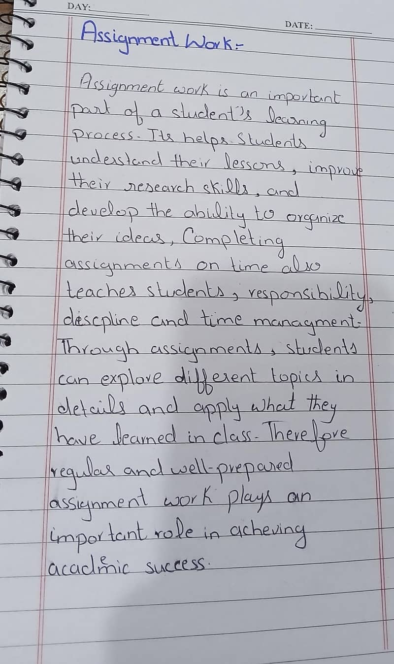 Assignment writing 0