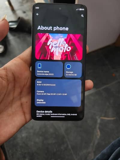 Motorola Edge 2022