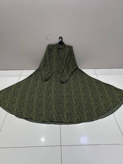 Printed Abaya