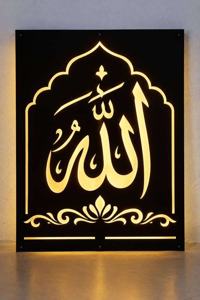 Memorable Metal  Frames With Light. 1