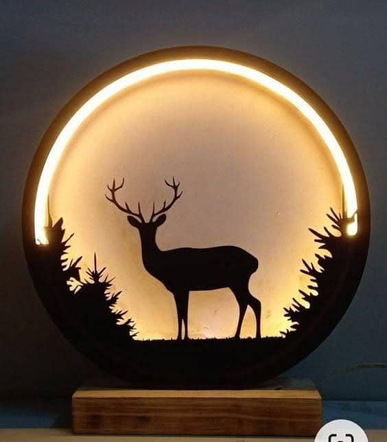 Memorable Metal  Frames With Light. 6