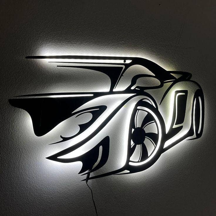 Memorable Metal  Frames With Light. 8