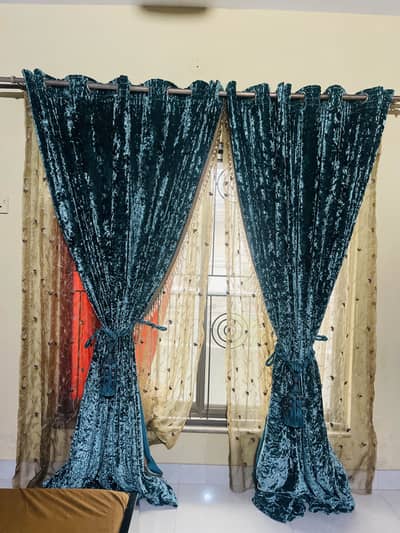 Out standing curtain imported velvet from kawait