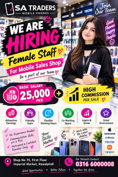 Sales Manager at Tecno Brand Shop