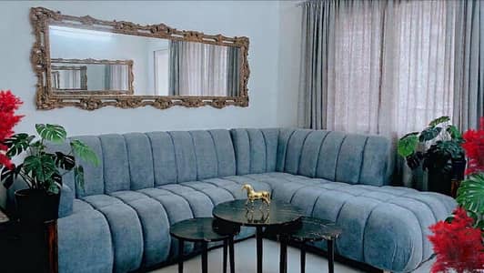 L SHAPE SOFA TOWEL FABRIC