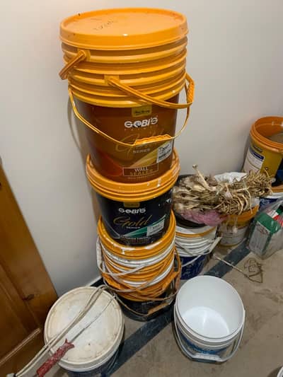 Paint Plastic Buckets  For Sale| Islamabad