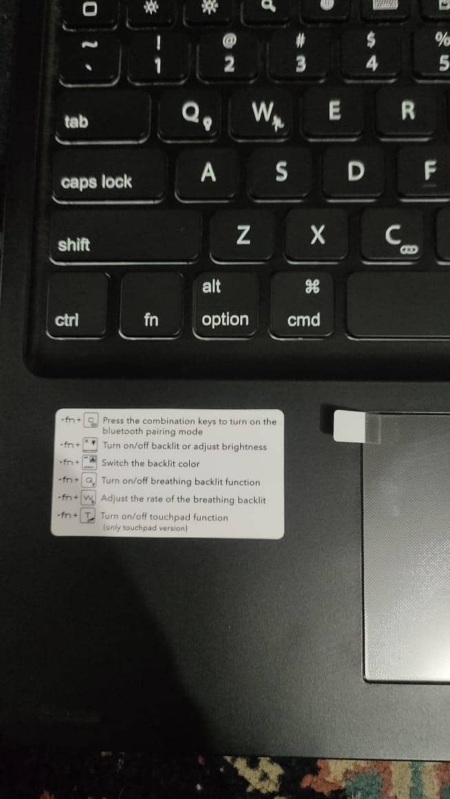Ipad keyboard and mouse case 1