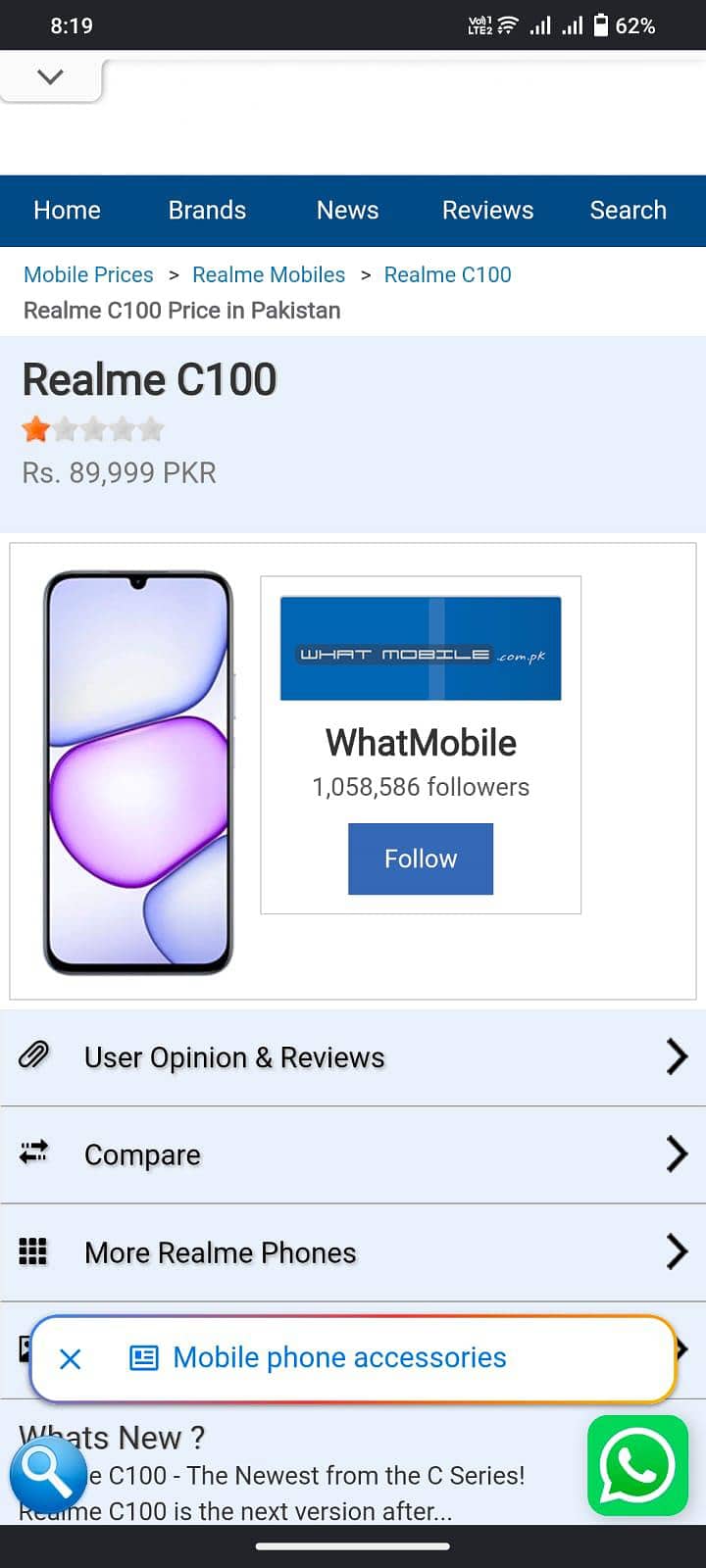 Realme C100 2