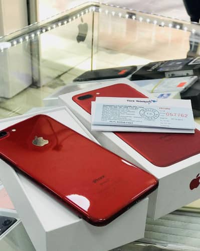 Apple iPhone 8 Plus 256 GB mein official PTI pro 10 by 10 condition