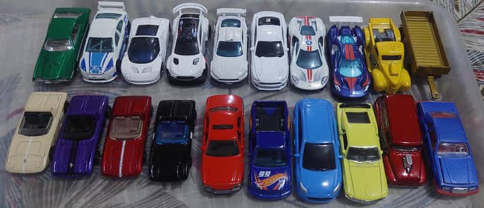 Metal Cars - hotwheels, matchbox, majorete etc