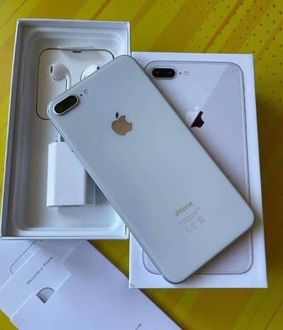 Apple iPhone 8 Plus 256 GB mein official PTI pro 10 by 10 condition