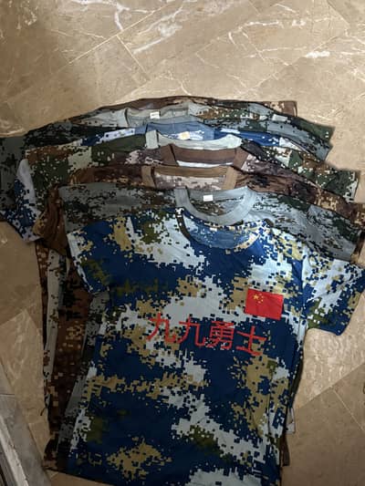 Men’s Camouflage T-Shirt – Used – Good Condition – Rs. 500