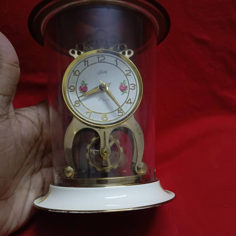 Antique Table clock made Germany 4