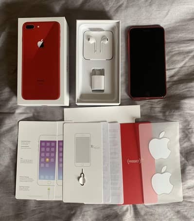 Apple iPhone 8 Plus 256 GB mein official PTI pro 10 by 10 condition