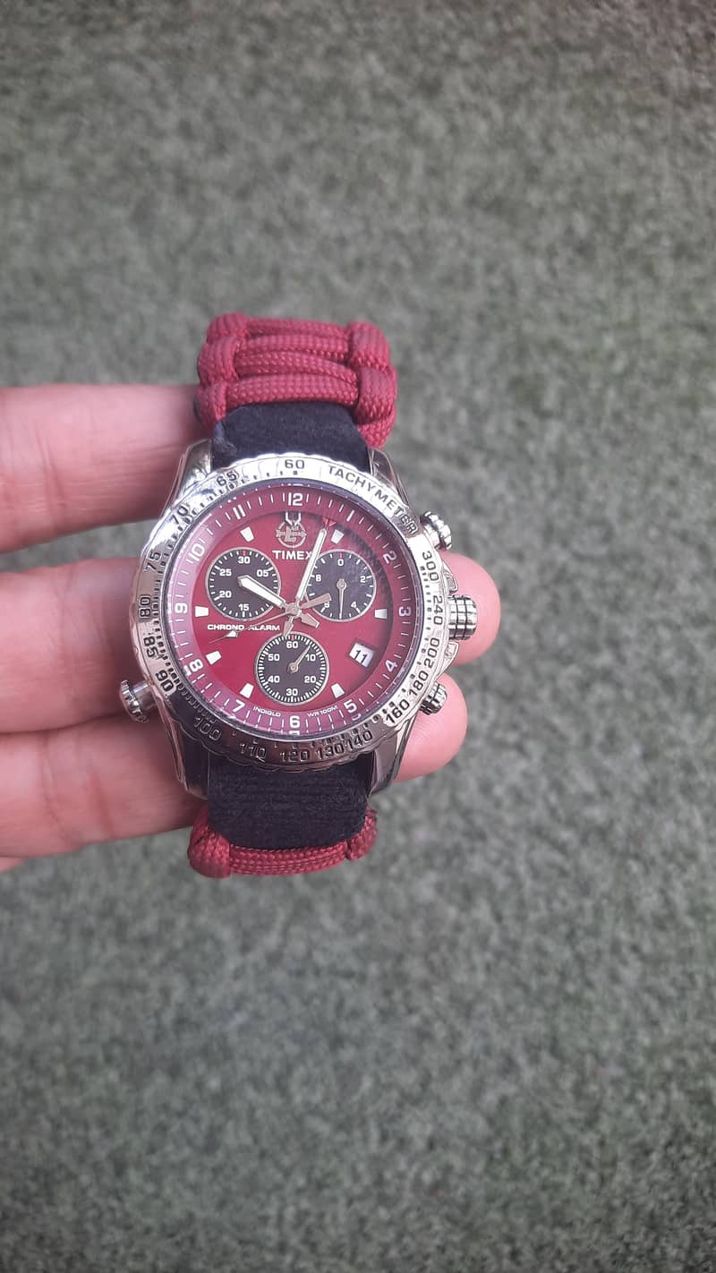 timex chronograph 0