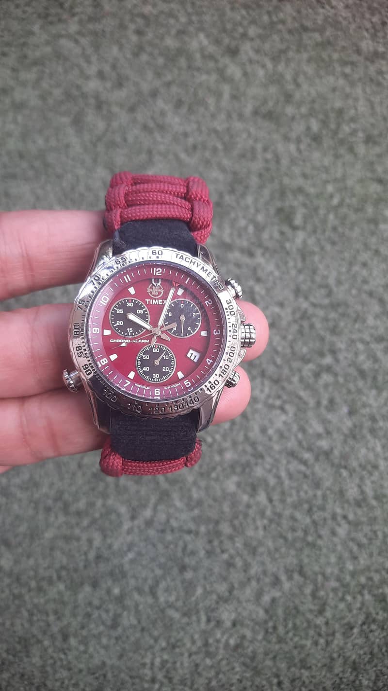 timex chronograph 1