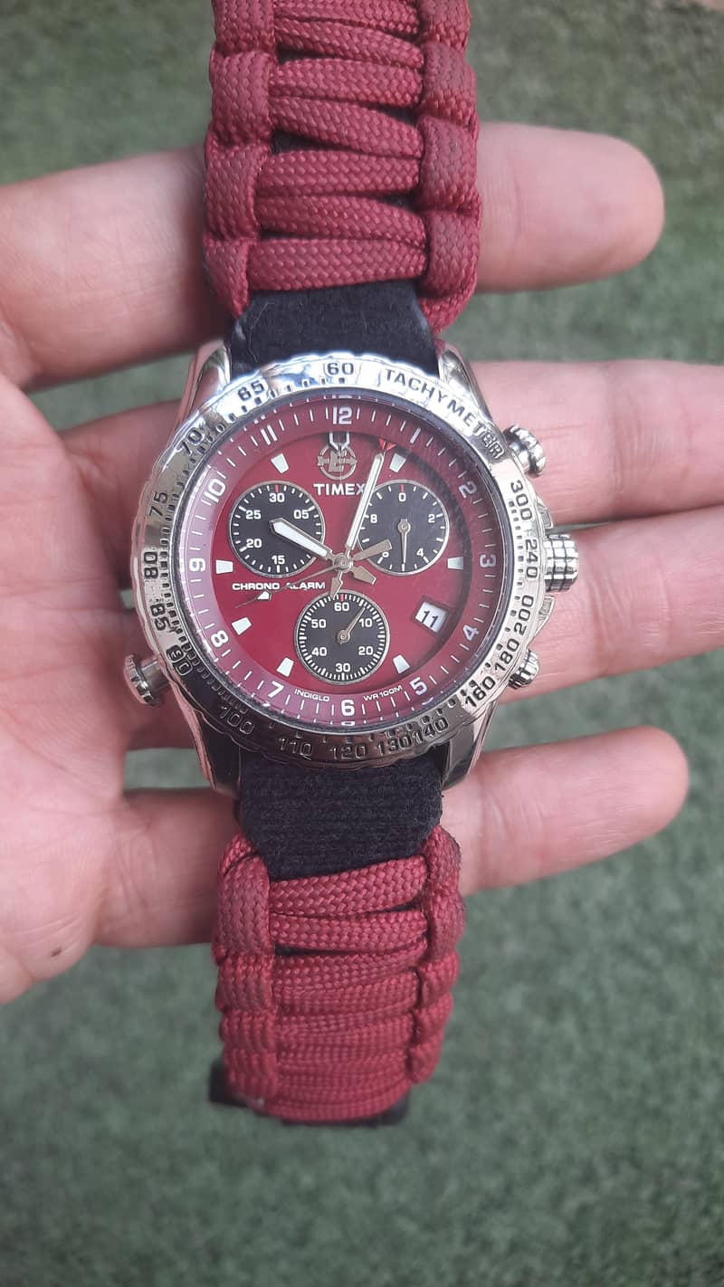 timex chronograph 6