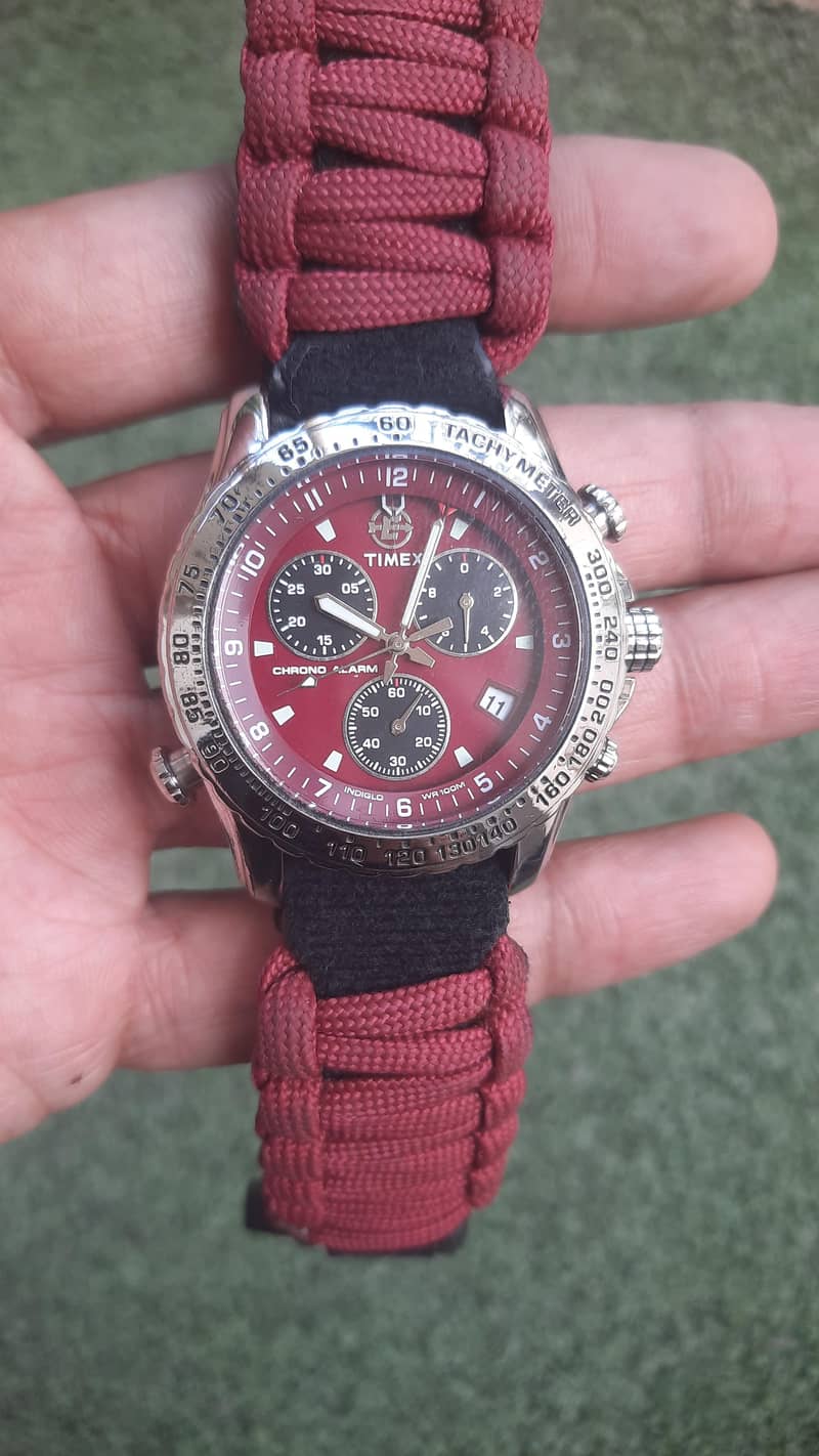 timex chronograph 7