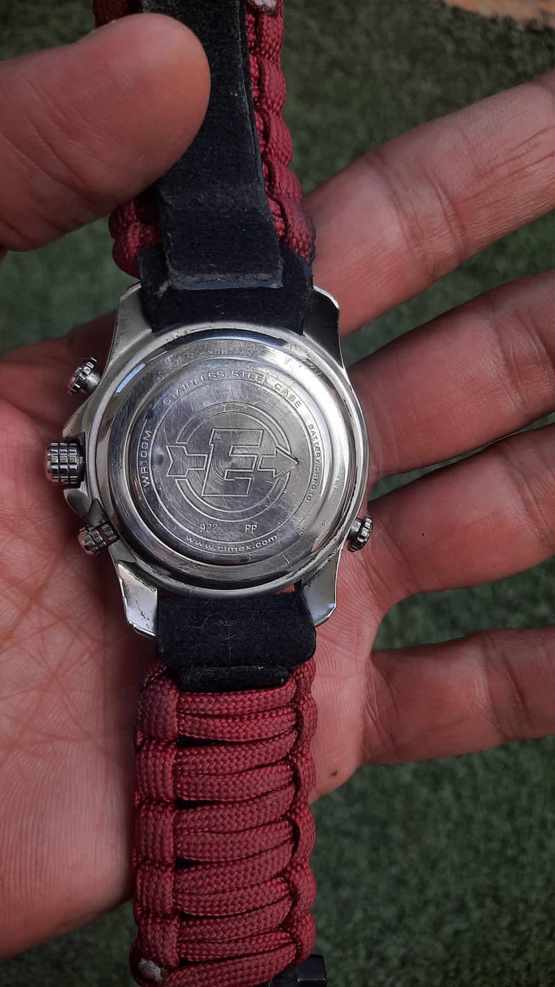 timex chronograph 9