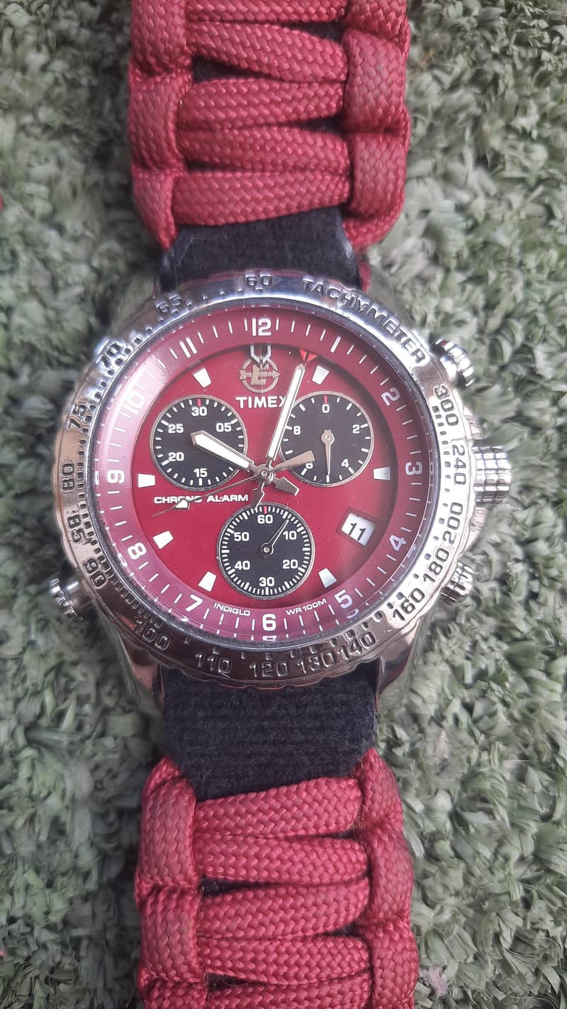 timex chronograph 11