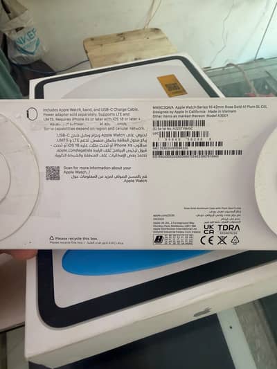 Apple watch Series 10, 42mm, wifi+LTE.
