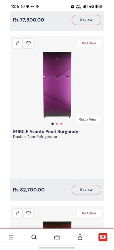 dowlance small fridge 03204783583ws num/03274804991sim num