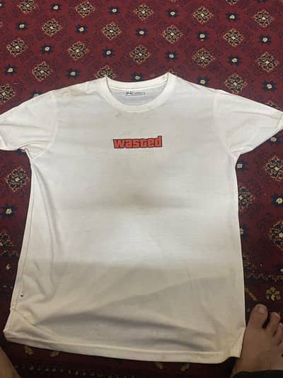 used printed T shirt