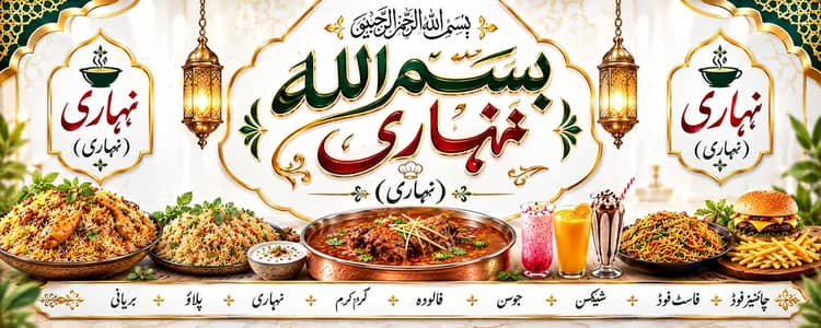 Biryani Pulao Chef - Tandor Wala + waiter