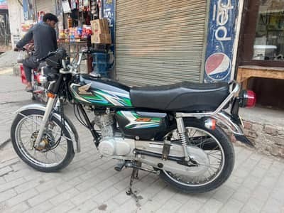 honda CD 125 2023 model no open no repair only tunning check