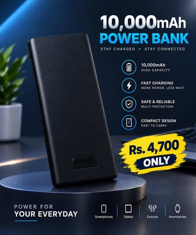 Ultra Slim  Power Bank – Powerful & Portable