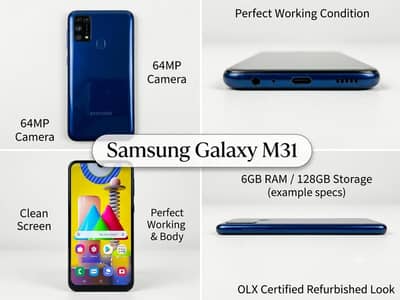 Samsung Mobile M31