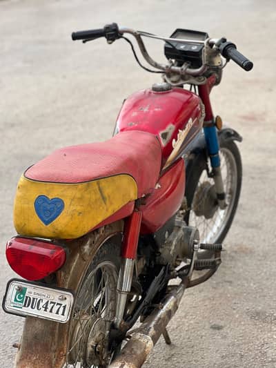 Honda CD 2011 model Clear documents