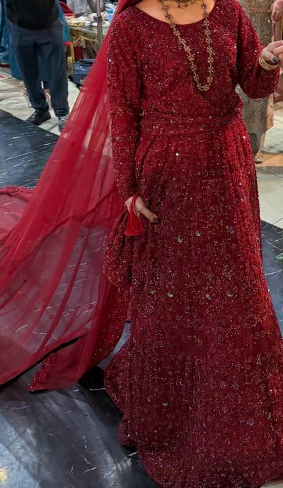 Bridal red lehnga for sale