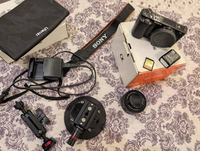 Sony ZV-E10 + 16-50mm Lens + Accessories
